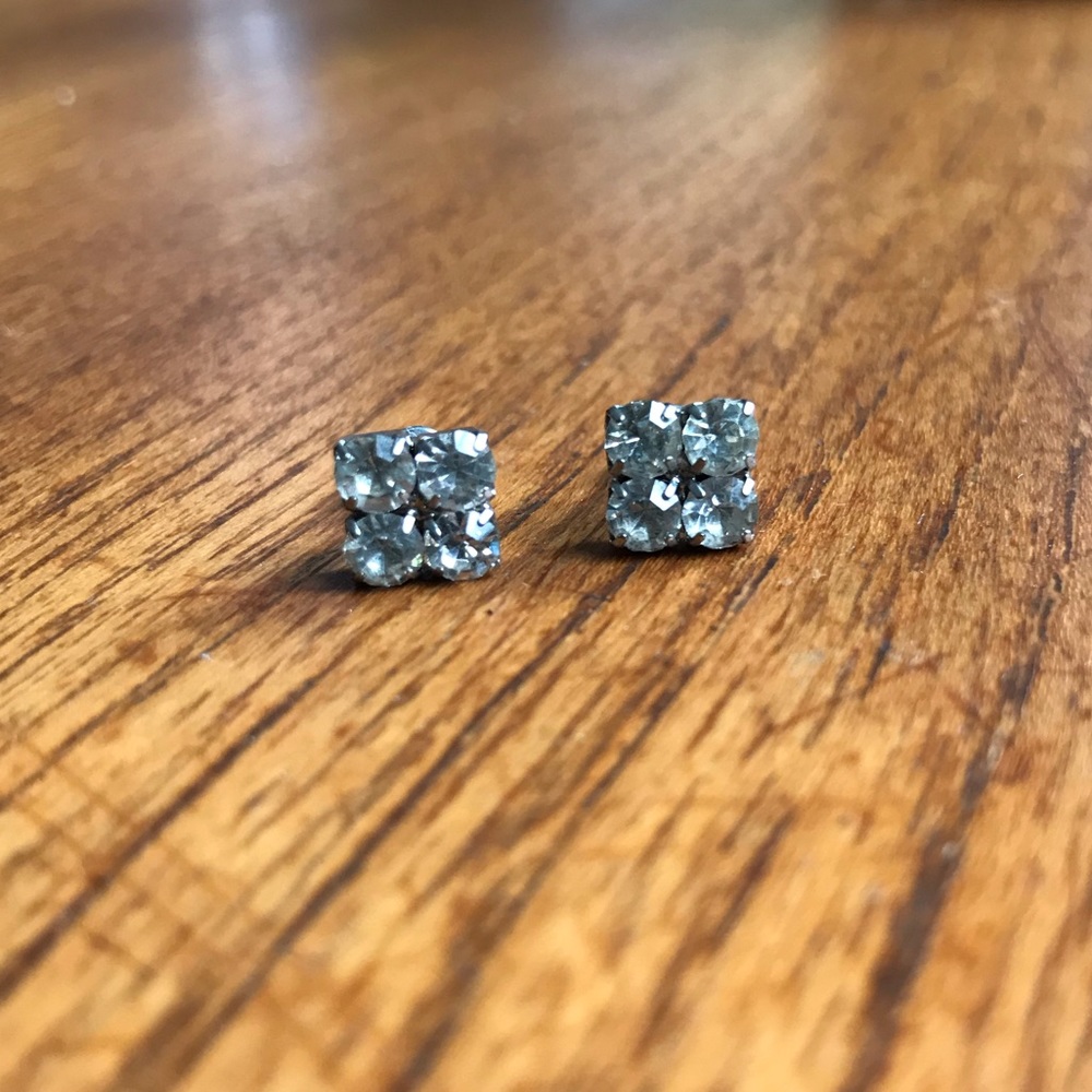 Vintage post earrings